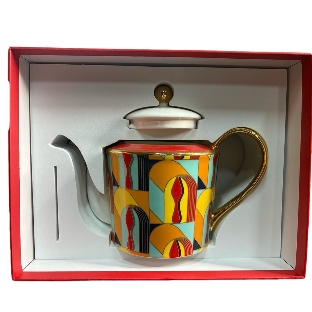 Christian Louboutin Limited Edition Porcelain Teapot | Designer Tableware | NIB